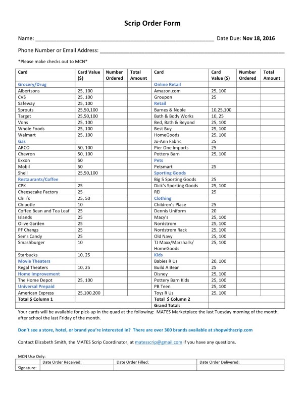 scrip-order-form-november